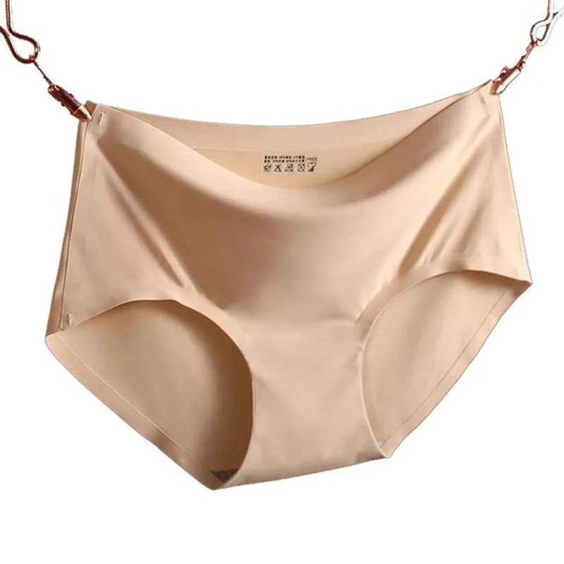 1 шт. дамских трусов трусы до середины талии модные бесшовное белье Трусики