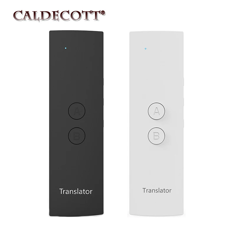 Портативный Умный голосовой переводчик T6 двусторонний в режиме реального