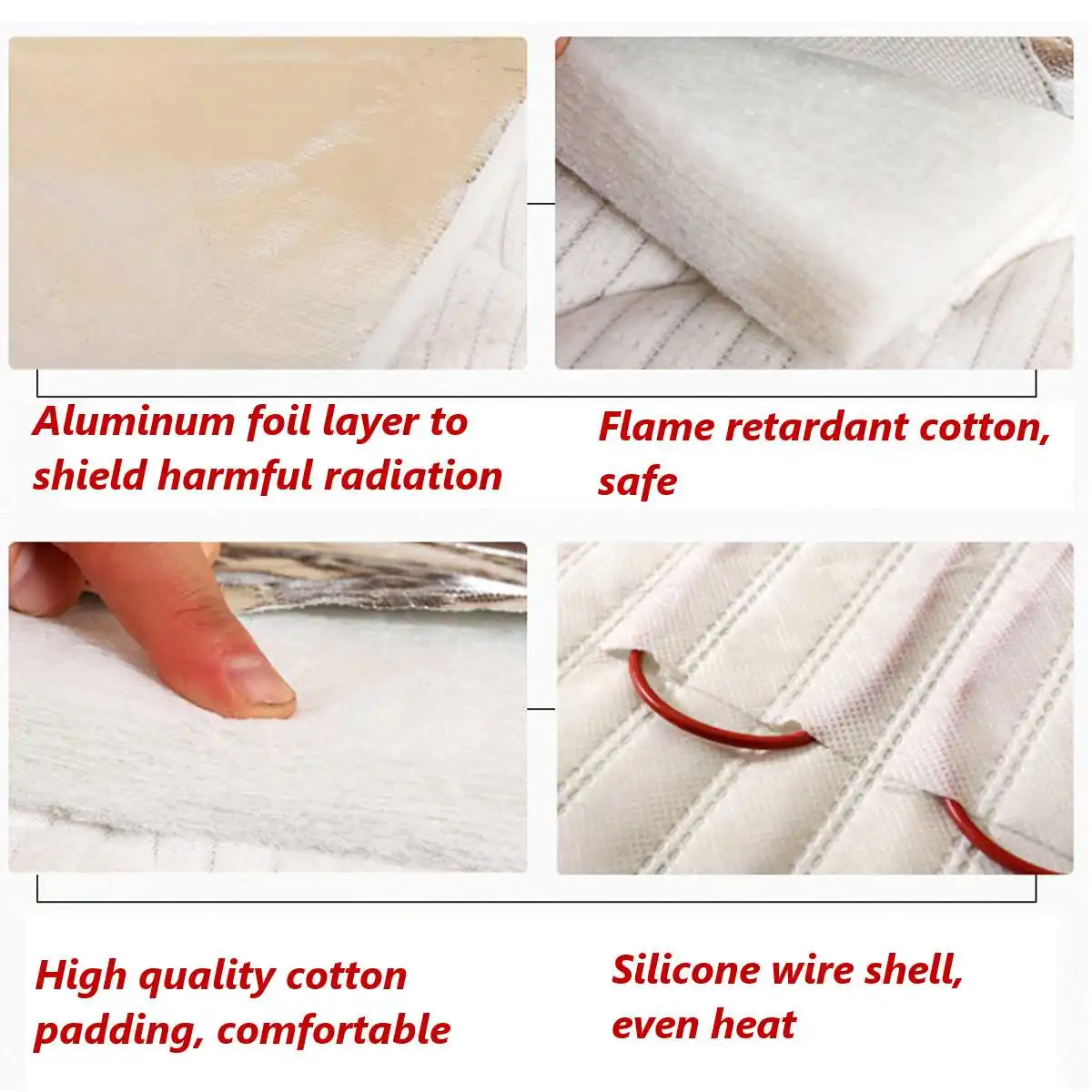 

Electric Heating Pad Body Winter Warmer Mat Bed Blanket Normal Bed Heater Mat Cushion Office Health Cushion Personal Body Care