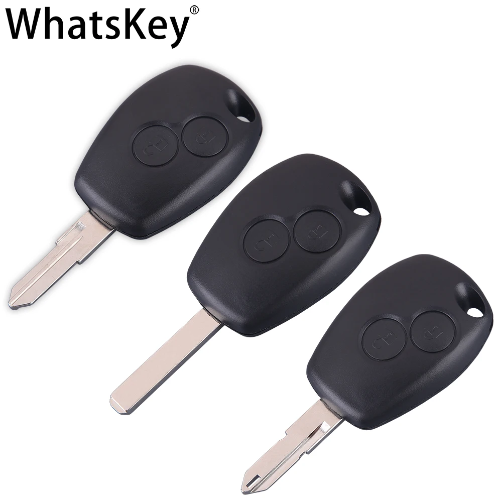 Whatsapkey Автомобильный Дистанционный ключ подходит для Renault Megane Modus Clio Logan Kangoo Sandero