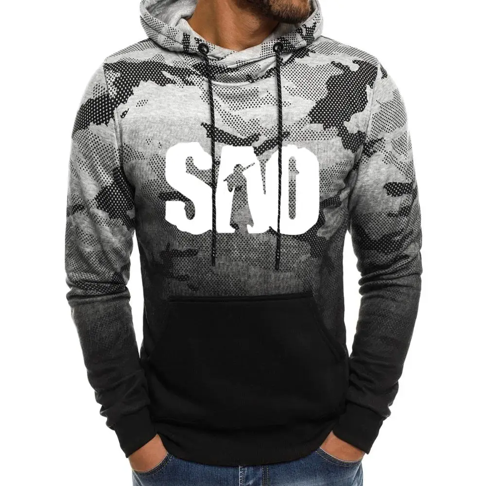 

Unisex SAO Sword Art Online Printing Spring Autumn New Fashion Casual Camouflage Men's Sweatshirt Cotton Men's Hoodie