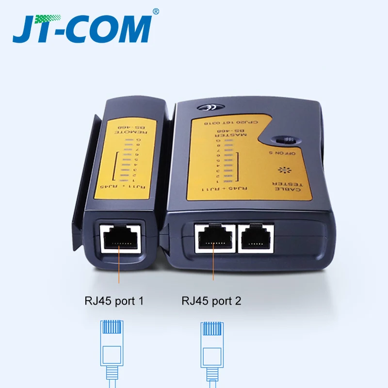 Сетевой Кабельный тестер RJ45 RJ11 RJ12 CAT5 UTP LAN-кабель детектор сетевого провода