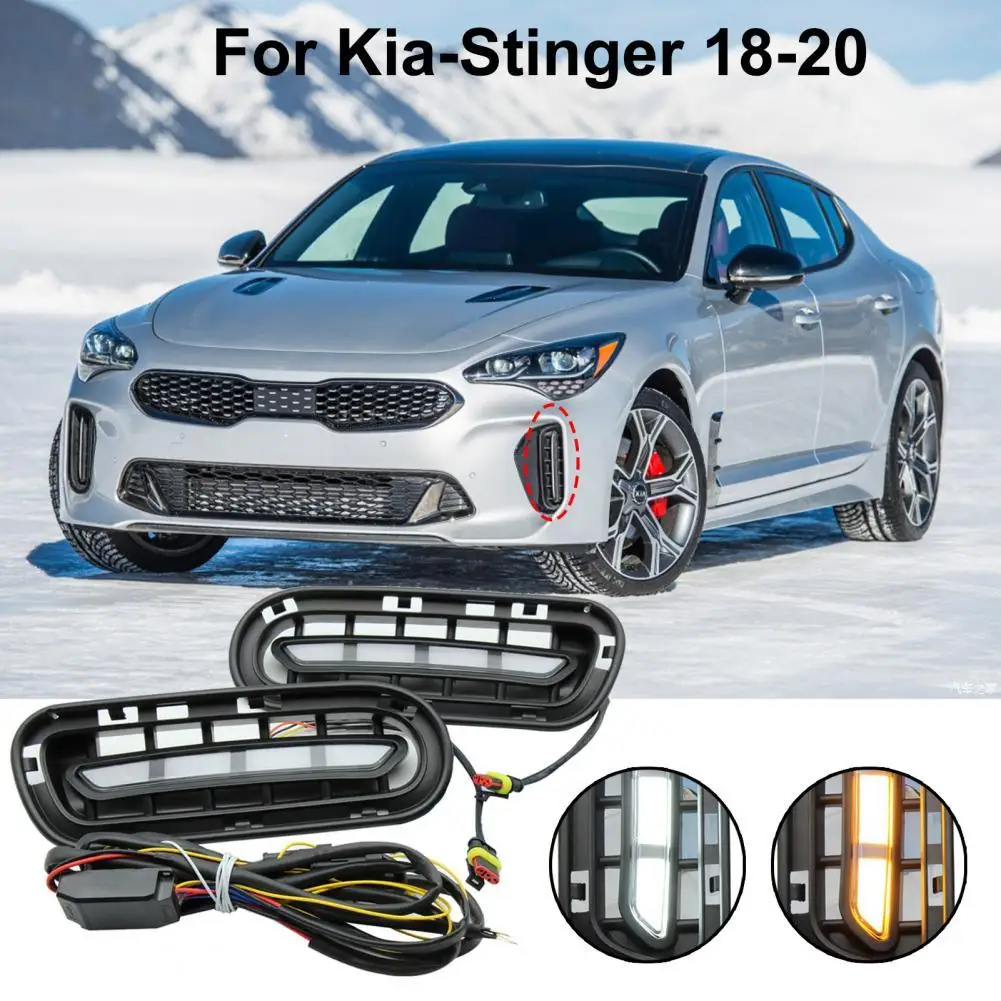 

Дневные ходовые огни для Kia-Stinger 18-20, 0,5 Вт, 90-лм/Вт, 2 шт.