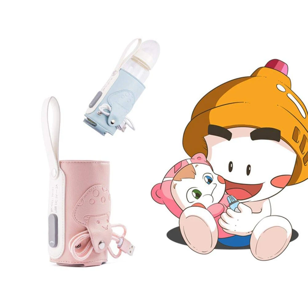 Грелка для бутылочек кормления с usb зарядкой постоянная температура подогрев