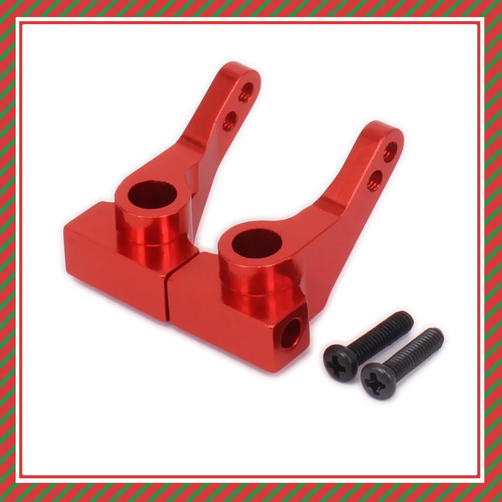 

Alloy Steering Hub Carrier For Rc Hobby Car 1/12 Wltoys L959 L969 L979 L202 L212 L222 K959 Aluminum Steering Blocks 6061-T6