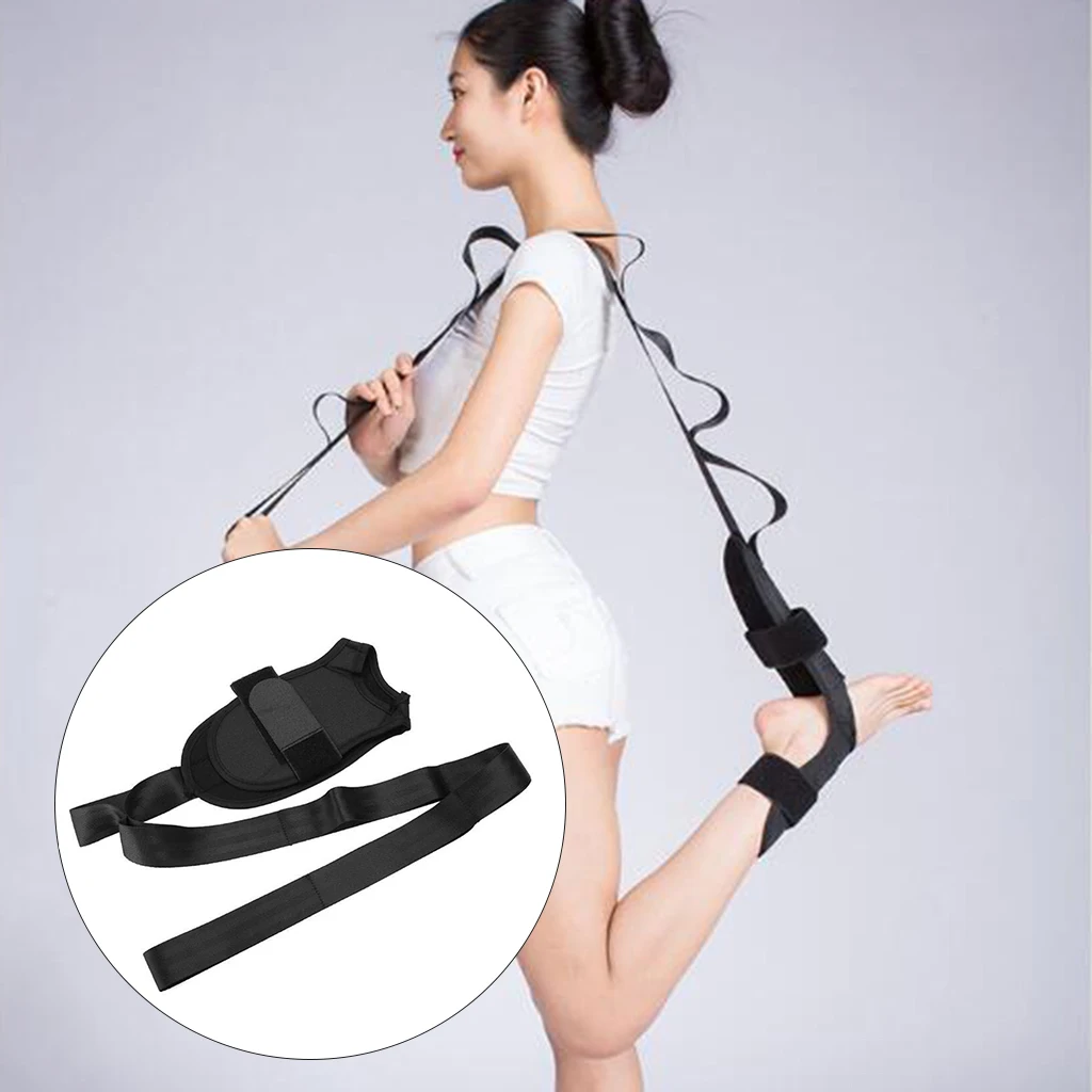

Durable Stretch Strap Pilates Belt Leg Stretcher Band Stretch Out Foot Drop