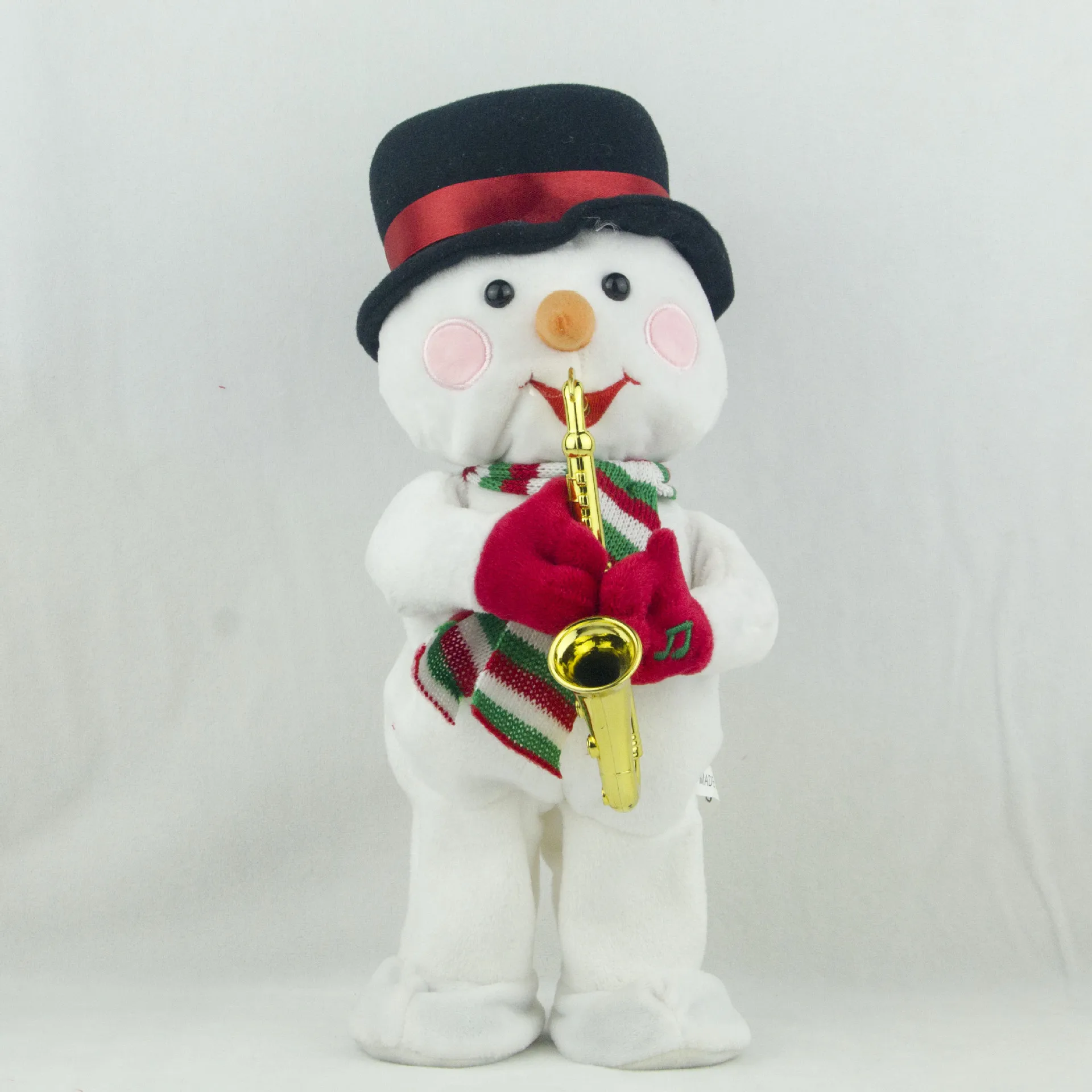 Рождественская серия Дед Мороз саксофон лось снеговик пение и скручивание |