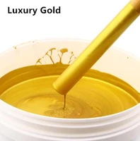 100g350g gold paint water based bronzing paint for wood gold statue furniture gold paint safe non toxic gold foil paint