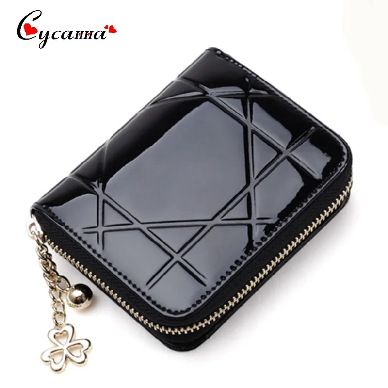 Одежда высшего качества Для женщин кошельки небольшой кошелек кожаный Короткие