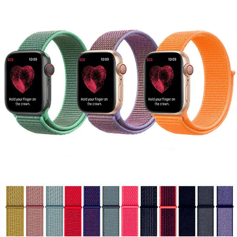 

Apple watch strap nylon series 1 2 3 4 5 6 SE 38mm-40mm 42mm-44mm