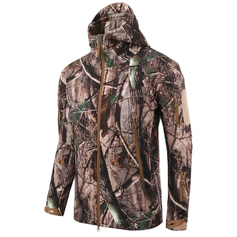Куртка мужская тактическая уличная охотничья одежда ветрозащитные и