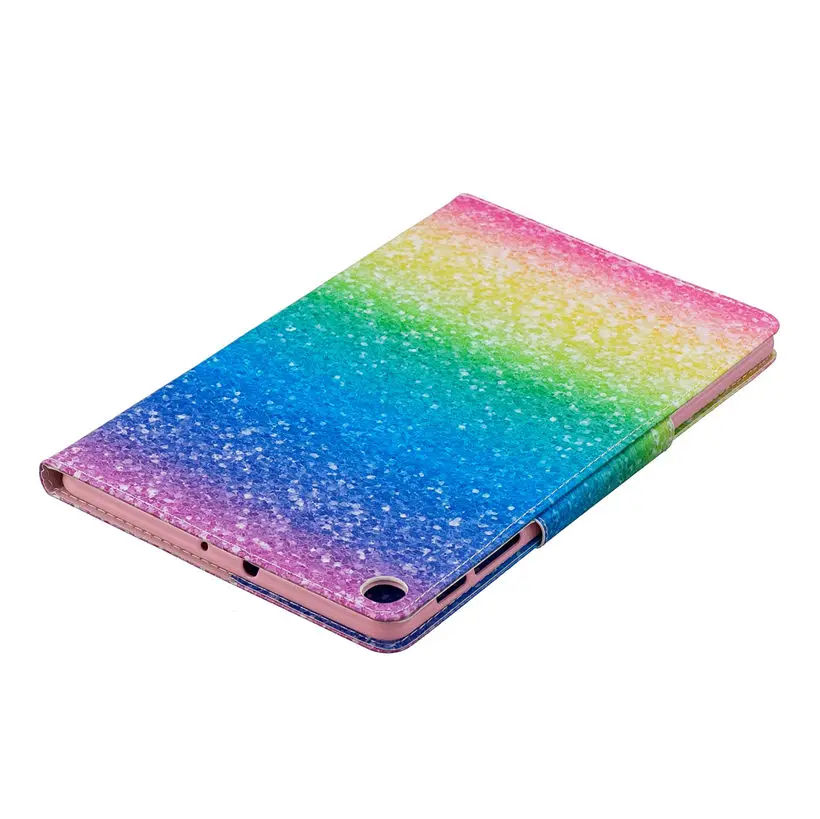 

SM-T510 SM-T515 Case For Samsung Galaxy Tab A 10.1 2019 T510 T515 Cover Funda Tablet Fashion Painted Stand Shell Coque +Gift