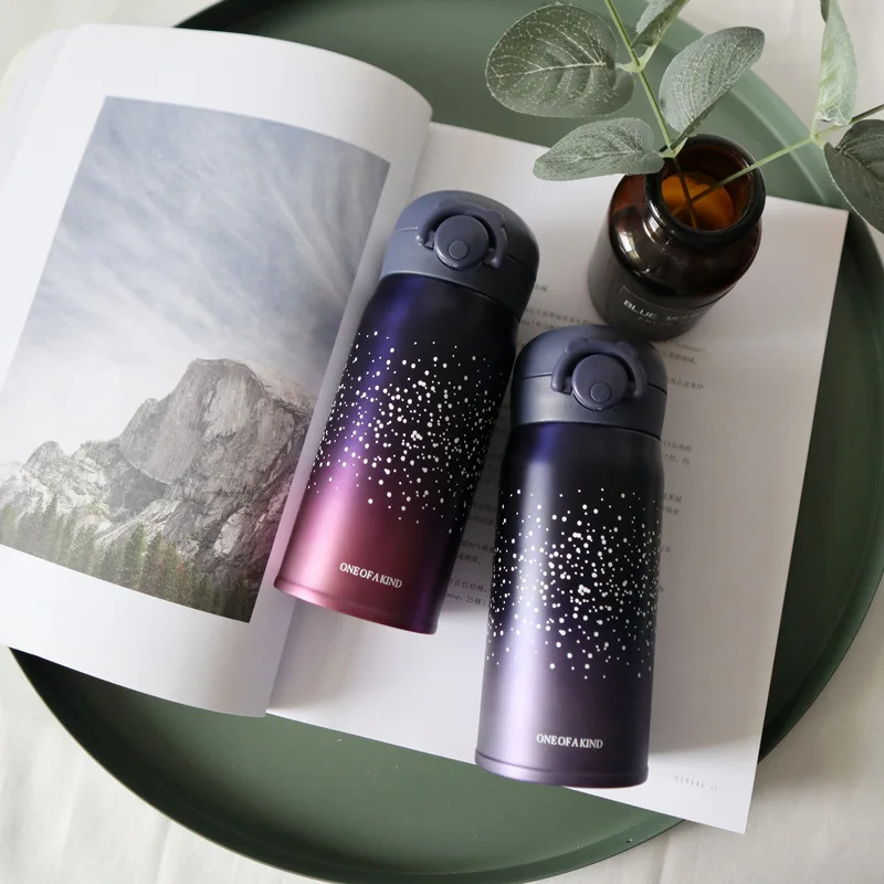 Новые Модные вакуумные фляжки из нержавеющей стали с двойными стенками