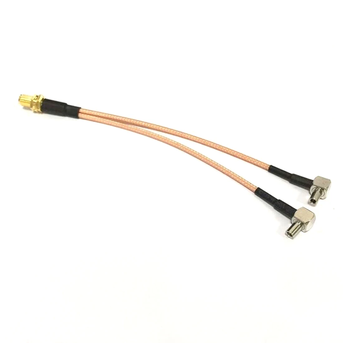 1 шт. SMA Female To 2X TS9 мужской сплиттер Сумматор RG316 коаксиальный кабель 15 см для huawei e5332