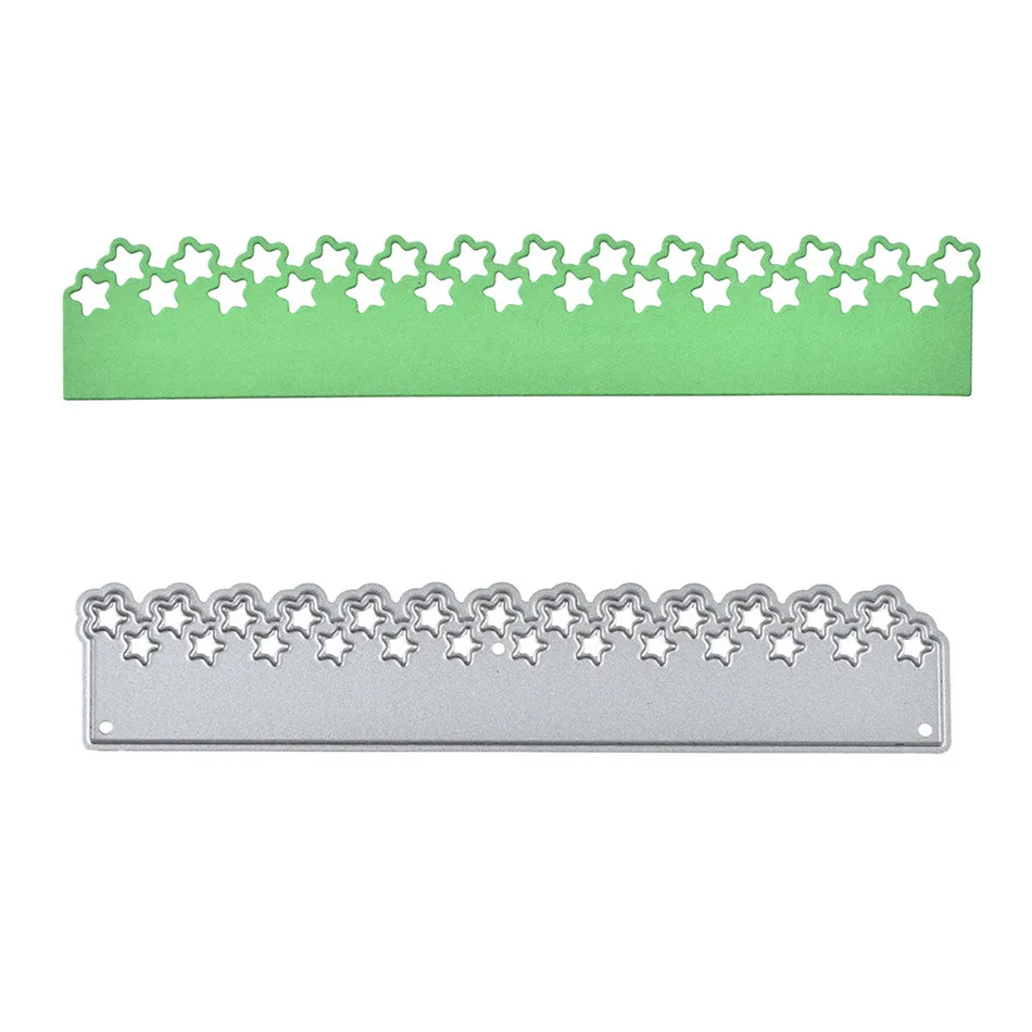 Eastshape звезда границы металлические Вырубные штампы для изготовления карт