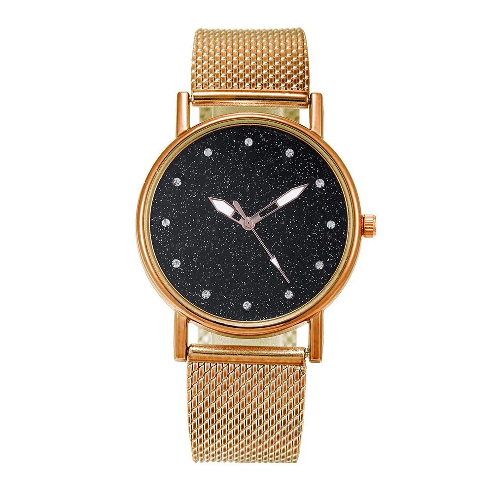 

Popular Selling Products Fashion Luxury Inlay Diamond Quartz Silicone Tape Ladies Watch Creative Simplicity Elegant Style