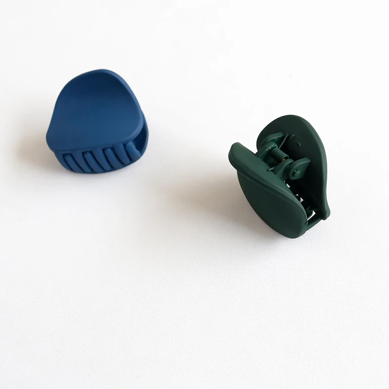 Милая девочка 4 шт круглая маленькая заколка для волос однотонная акриловая