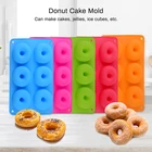 Силиконовая форма для выпечки Форма для пончиков, Magnum форма для торта декоративная, принадлежности для изготовления бубликов, инструменты для выпечки кондитерских изделий