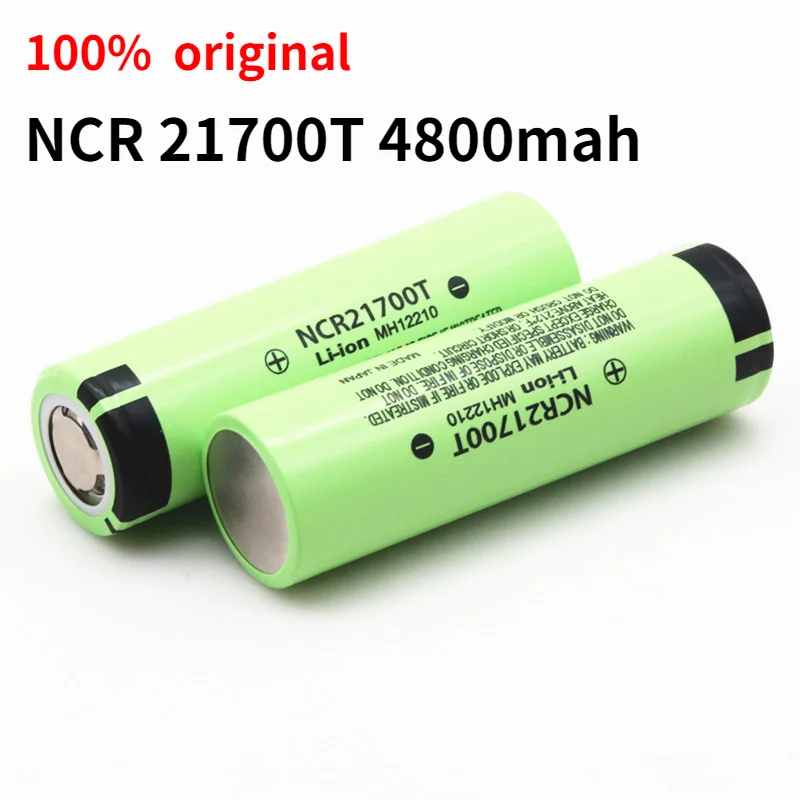 

Литиевая аккумуляторная батарея NCR21700T, 21700 мАч, 4800 в, 40 А, 3,7