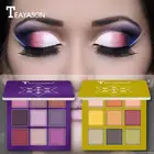 Новинка, Палетка матовых мерцающих теней для век, 9 цветов, водостойкие блестящие Сияющие алмазные пигментные тени для век, Палетка, Косметика для макияжа TSLM2