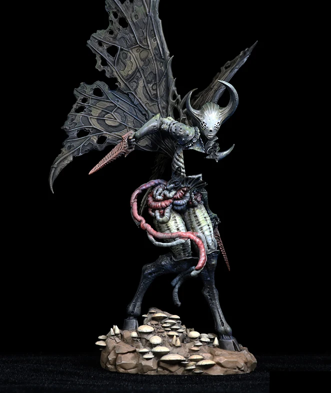 158 мм старинная фантазия воина подставка (с основанием) модельная фигурка из