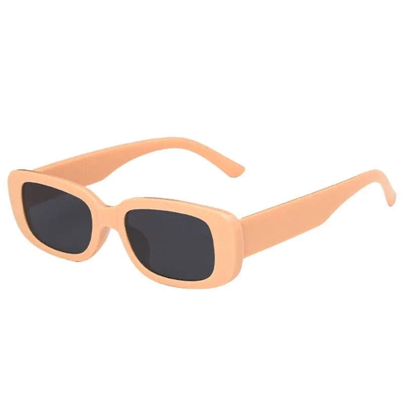 

Vintage Unisex Square Sunglasses UV Protection Eyewear Shade Eyeglasses 2021 Fashion Driver Goggles