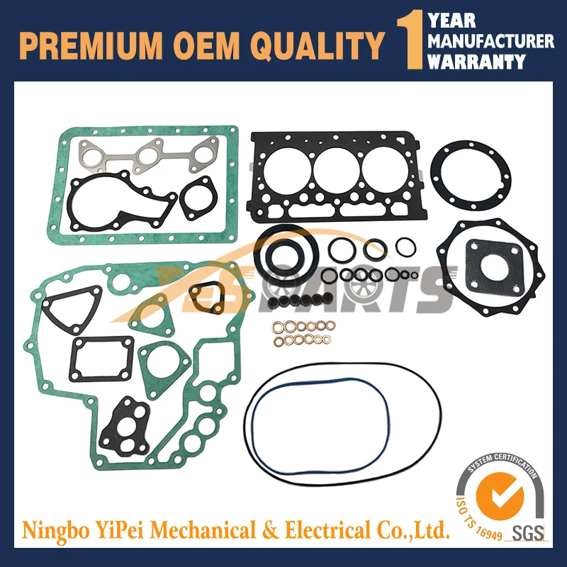 

Full Gasket Set For Kubota D722 07916-29475 with cylinder head