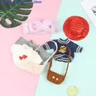 Аксессуары для одежды, 30 см, плюшевая повязка для волос с изображением героев мультфильмов, желтая утка, альпака, свинья, кролик, кукла, одежда, повязка для волос для детей, подарки для девочек