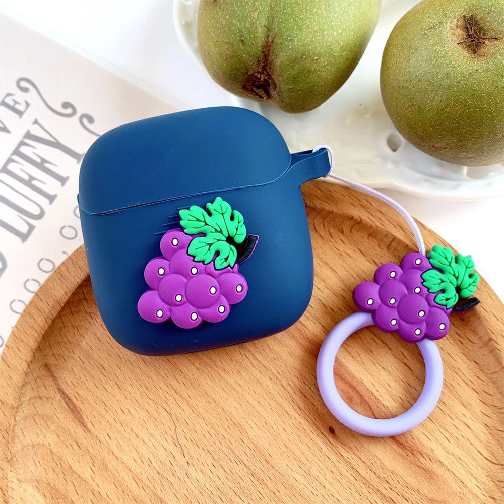 

Cute Cartoon Cover for JBL TUNE 225TWS Case Bluetooth Earphone Case for Tune 220TWS Wireless Headset Portable Finger Ring Decor