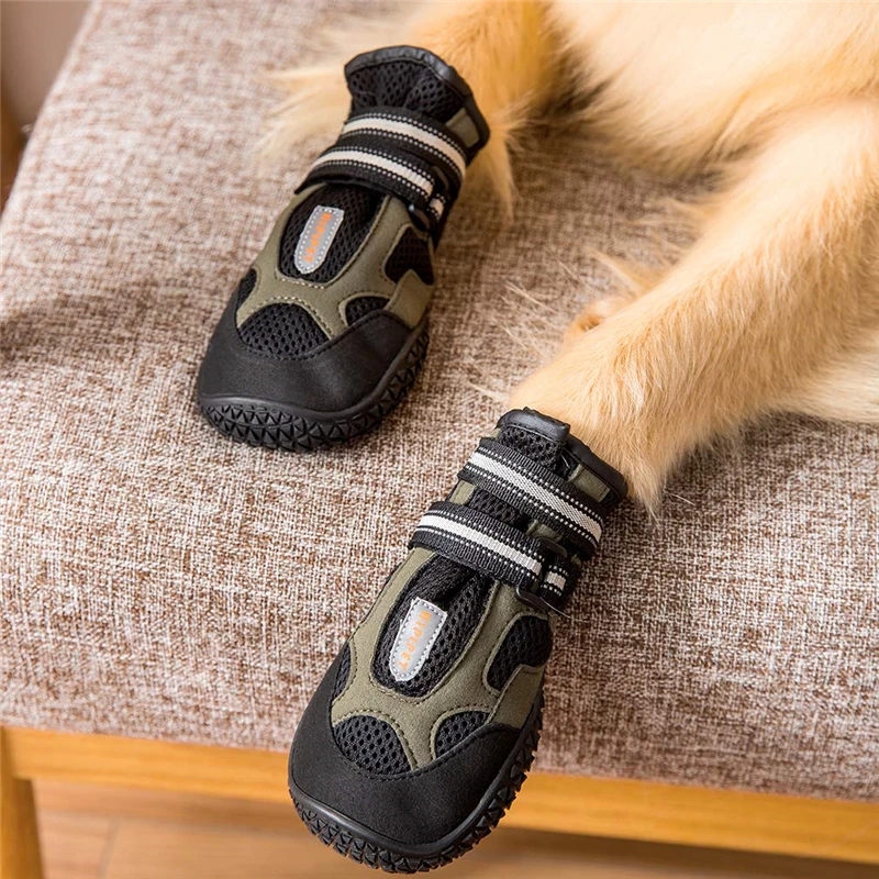 Hipidog Бесплатная доставка ботинки для собак водонепроницаемые дышащие теплая