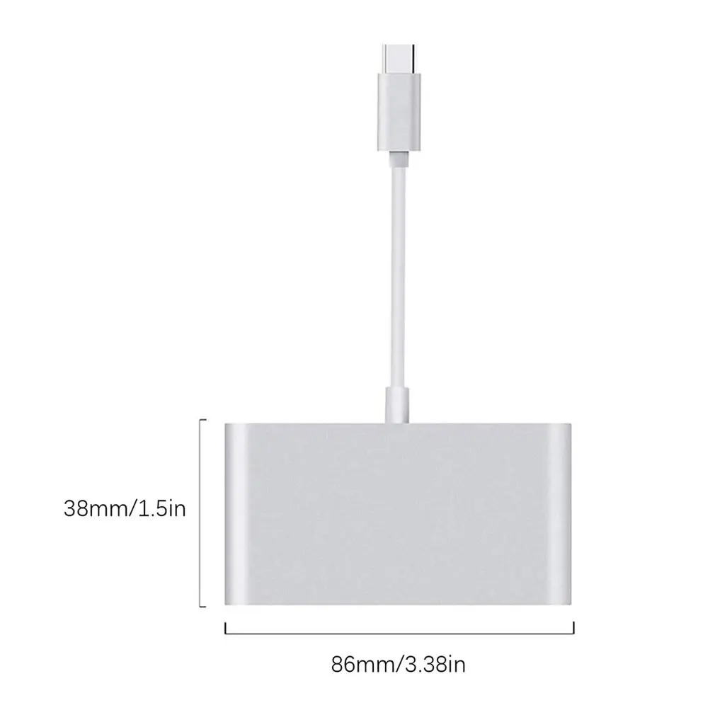

Usb C To Hdmi Adapter Usb 3.1 Type C To Vga Hdmi 4K Uhd Converter Port Hub Ef Professional Fashion Fast Portability