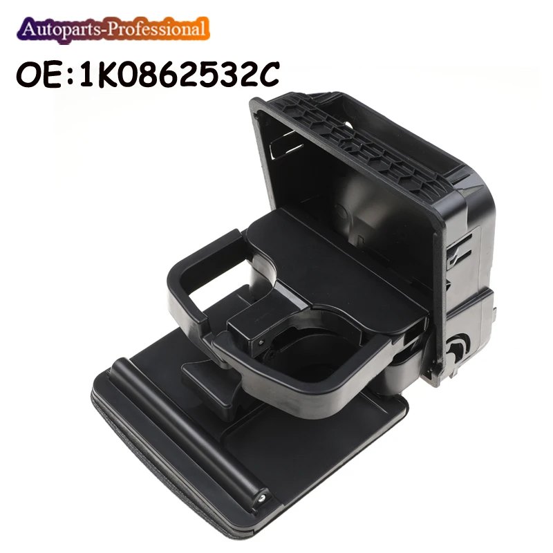 Автомобильный складной держатель для центральной консоли Volkswagen Golf 5 6 черный