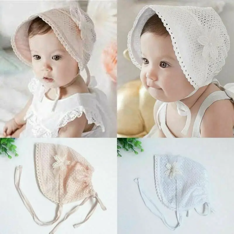 

Pudcoco 2020 Hot Toddlers Baby Girls Flower Princess Sun Hat Cap Summer Cotton Hat Bonnet
