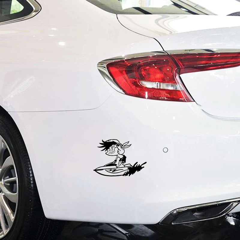 15*10 5 см грубый водный мотоцикл водитель дающий палец автомобиль грузовик окно