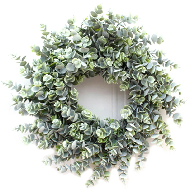 

Soft Eucalyptus Wreath Multicolor Door Ornaments Wall Ornaments Christmas Decoration Portable Ornaments