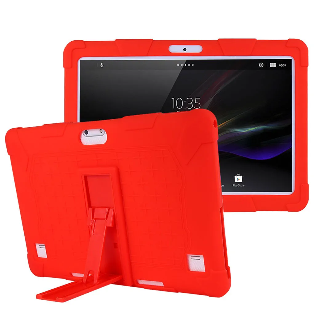 Универсальный силиконовый чехол для планшетного ПК на Android 10 1 дюймов | Компьютеры