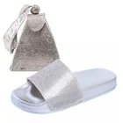 Комплект из туфель и сумочки, блестящие, для женщин, лето