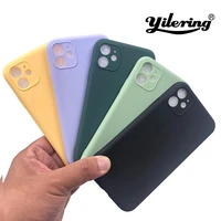 new iphone 7 8 6 12 mini 11 pro x xs max xr case on 11pro max phone 7 8 plus x 10 color silicone phone 11 silicone tpu case