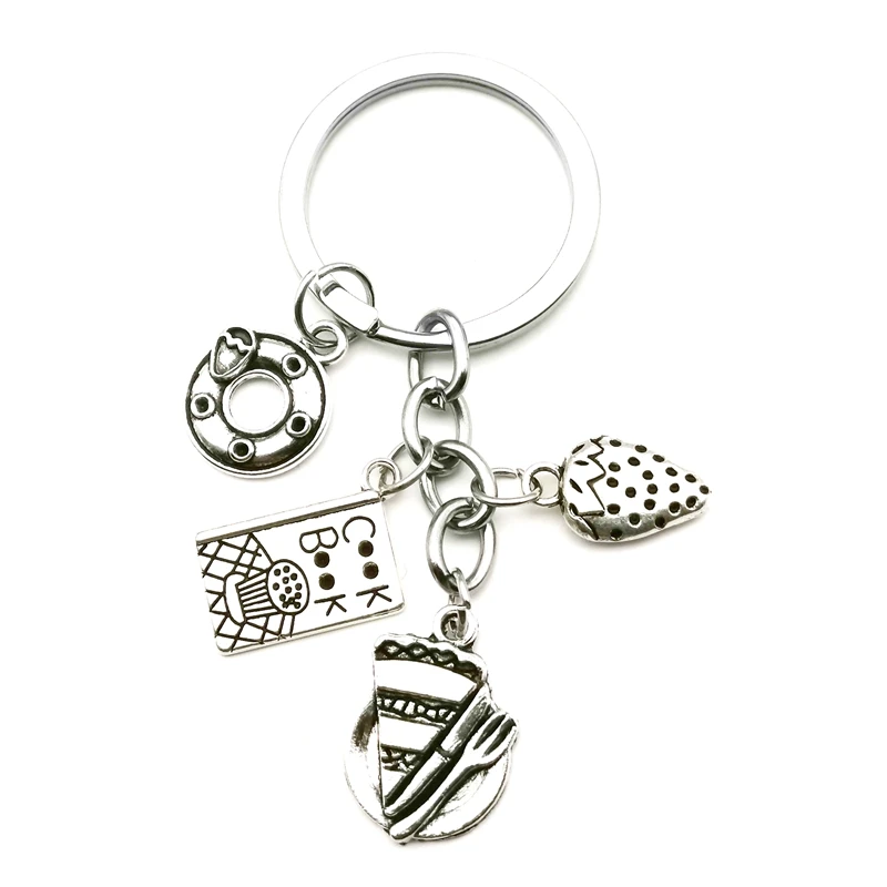 Новый креативный милый десертный брелок подвеска для гурманов мини торт