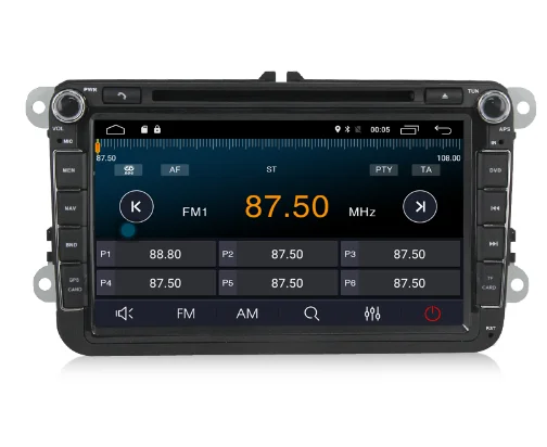 10 шт. автомобильный dvd-плеер 2G ram Android 7 1 8 дюймов для V W/Volkswagen/POLO/PASSAT/Golf/TOURAN/SHARAN |