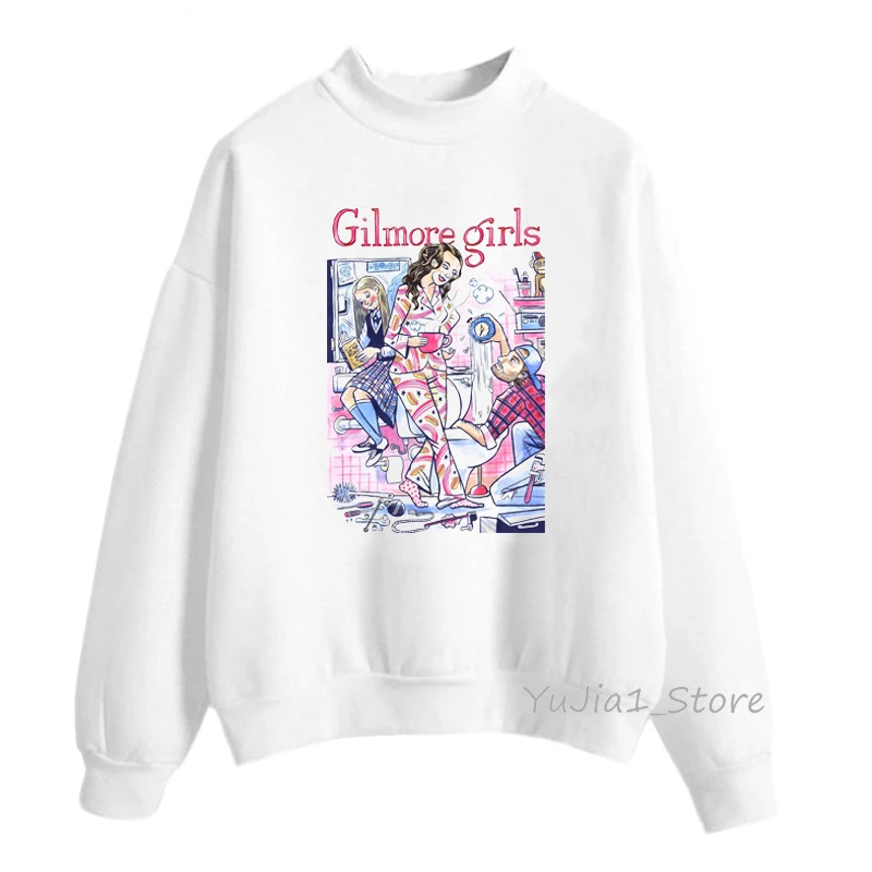 Vogue Gilmore/толстовки для девочек; женская зимняя одежда; sudaderas para mujer; хипстер; уличная одежда; kawaii; толстовка с капюшоном; женская теплая толстовка
