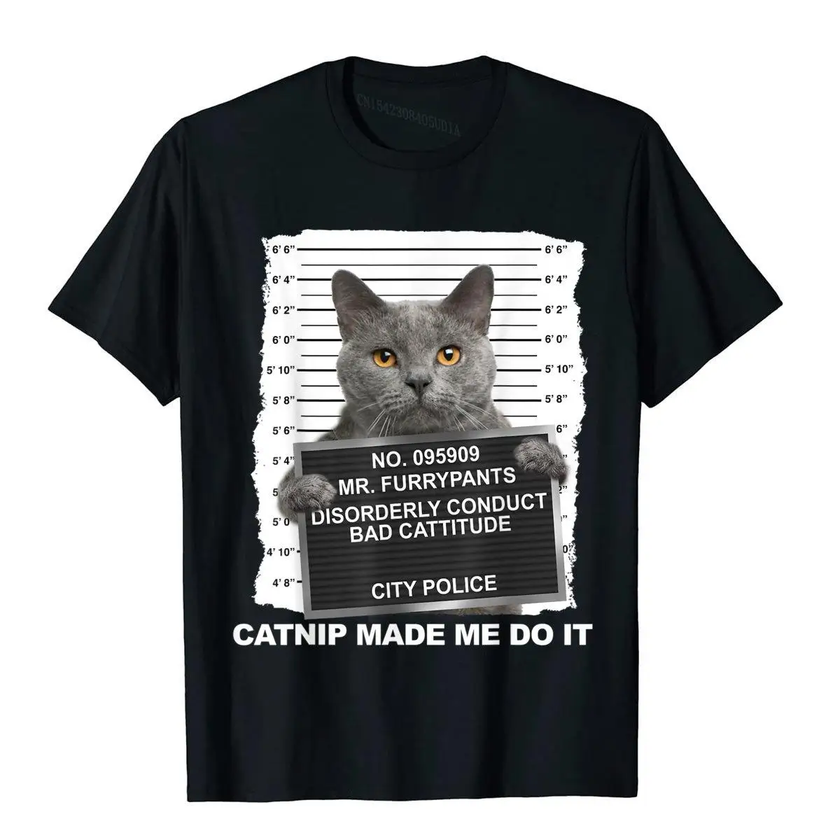 

Catnip Made Me Do It Funny Cat Tee T-Shirt T Shirt Classic Funny Cotton Tops T Shirt Vintage For Men Harajuku Camisas