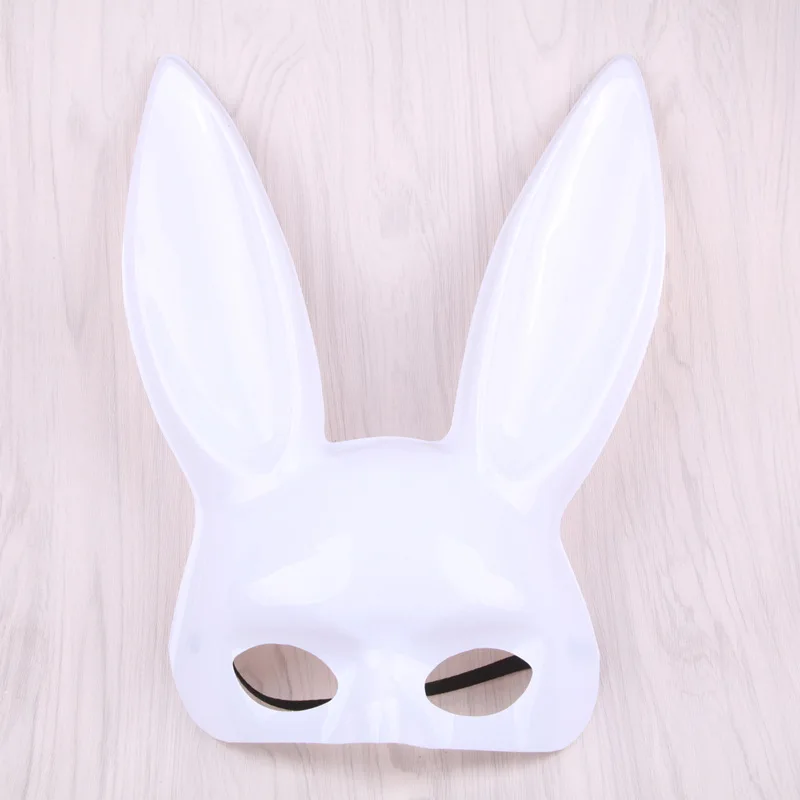 Halloween mask bar Bachelor party masquerade fun bunny ears girl black and white | Дом и сад