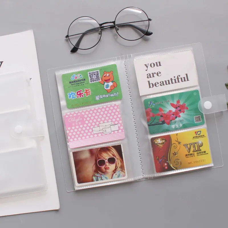 

240 Capacity Cards Holder Binders Albums For Postcard Board Games Business Card Book Sleeve Holder