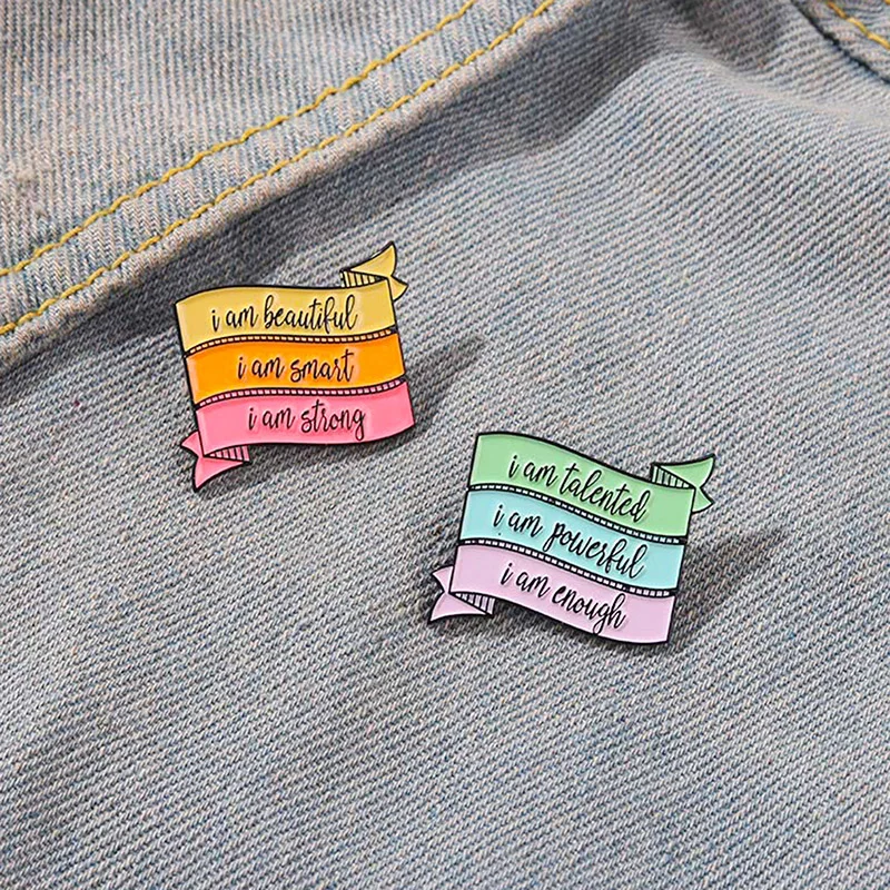 Забавные эмалированные булавки с цитатами индивидуальный выбор я красивые броши