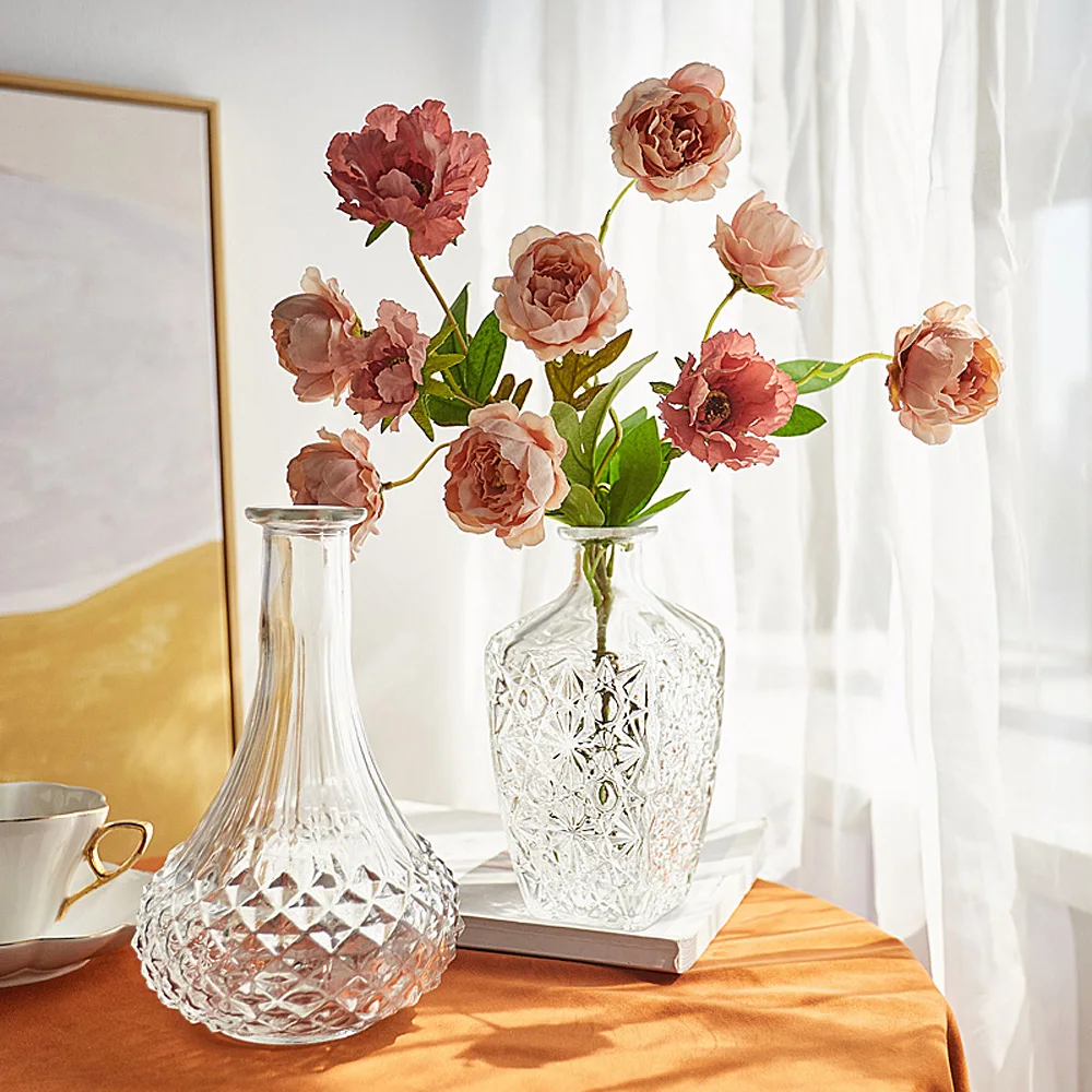 Искусственные цветы для свадьбы вазы цветов домашний декор букет из