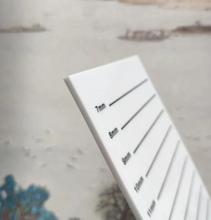 

100pcs False Eyelashes Acrylic Grafting Eyelashes Stand Eyelashes Extension Holder Hand Plate Makeup Tool