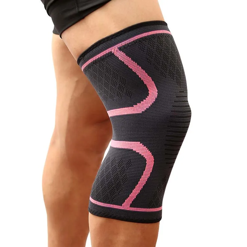 

1PCS Fitness Running Cycling Knee Support Braces Elastic Nylon Sport Compression Knee Pad Sleeve for Basketball Volleyball