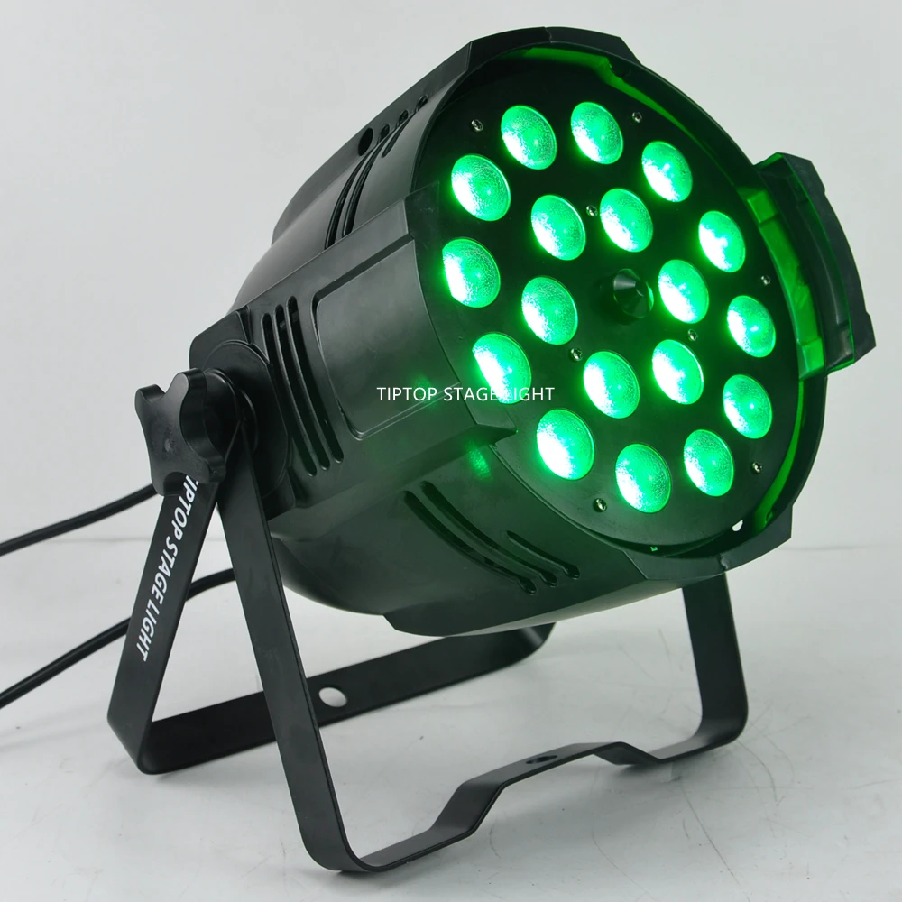Китайский 8в1 F светильник 18x18 Вт Led Par Zoom Wifi плавный диммер матовый пластиковый