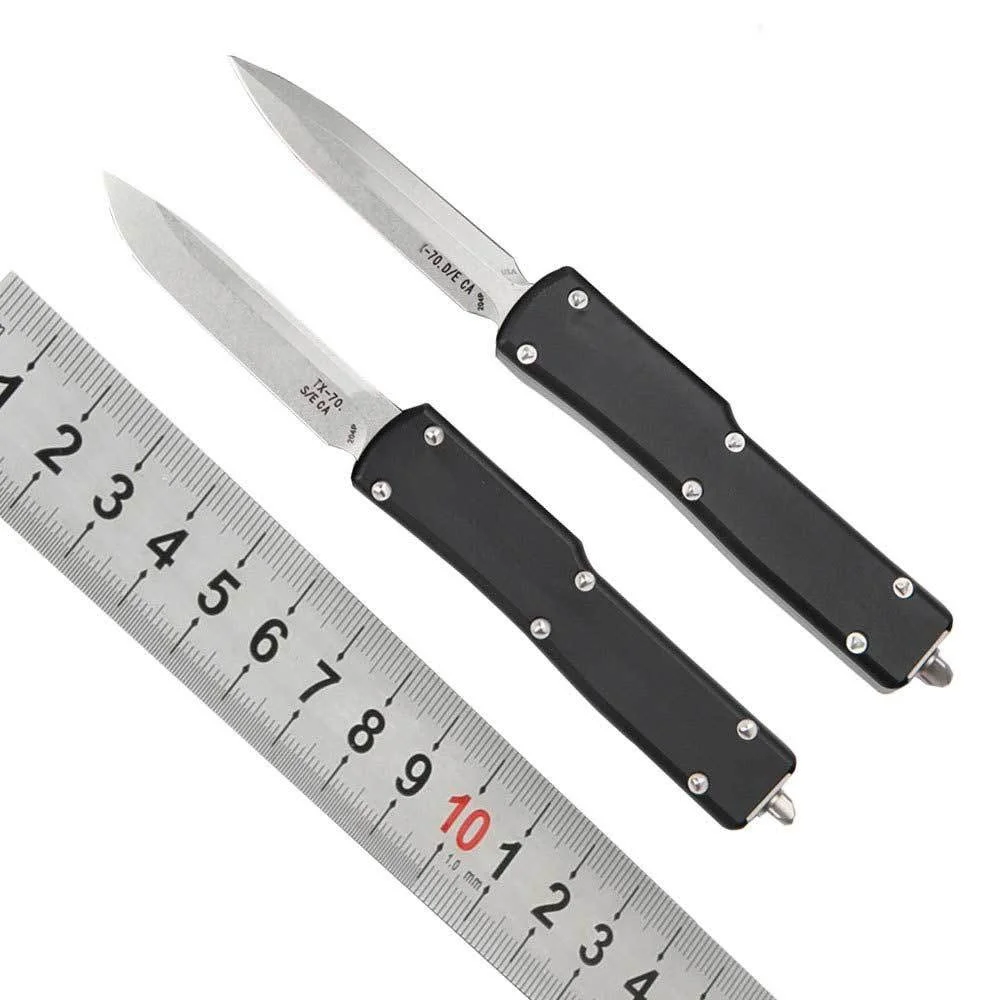 Tactical Outdoor MT OTF D2 Steel D/E S/E Blade Aluminium Handle Survival EDC Utx70 Utility Kitchen Fruit Knife Rescue Hand Tool | Спорт и